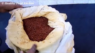 குழந்தைகளுக்கு ஏற்ற சத்தான மாவு  How to make Ragi Flour in TamilHomemade Ragi FlourBaby Foods [upl. by Annas190]