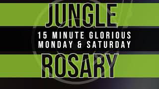 15 Minute Rosary  3  Glorious  Wednesday amp Sunday  JUNGLE [upl. by Ened]