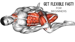 Stretches for the Inflexible Beginner Flexibility Routine [upl. by Pickard]