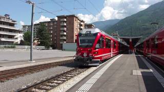 RhB ABe 812 quot3510quot fahrt ab von Tirano 170811 [upl. by Stephan982]