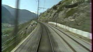 Trains Suisses  Domodossola  Brig  Bern partie 26 [upl. by Oralia]