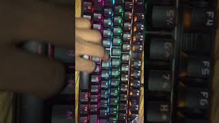 BEST BUDGET TENKEYLESS MECHANICAL KEYBOARD amp MOUSE COMBO PS4XBOX BLUE SWITCHES 28 [upl. by Ahcatan]