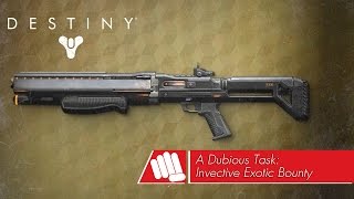 PLG Tutorials  Destiny  A Dubious Task Invective [upl. by Oirottiv97]