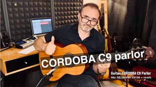 Cordoba C9 parlor  sound test [upl. by Washburn]