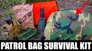 3Day Patrol Bag Survival Kit and Skills [upl. by Bonaparte]