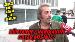 Dünyanın 7 Harikasından 1 Tanesini Sayar mısınız [upl. by Aihcsrop]