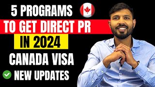 Breaking news  New Canada PR program 2024  GET CANADA PR EASILY IN 2024  Canada IRCC Update 2024 [upl. by Aowda696]