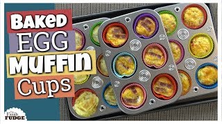 Egg Muffin Cups 3 Ways  EASY Make Ahead Breakfast Idea [upl. by Bever]