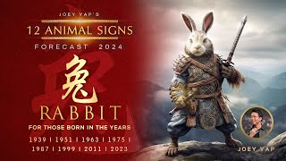 2024 Animal Signs Forecast Rabbit Joey Yap [upl. by Anuqahs]