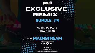 NEW DJ REMIX BUNDLE  MAINSTREAM HIPHOP  HQ Mp3 FULL ACCESS LINK IN DESCRIPTION [upl. by Ahsaya17]