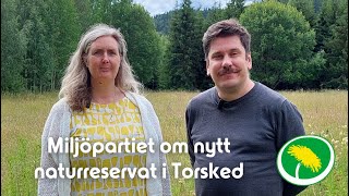 Karlstad har fått ett nytt naturreservat i Torsked norr om Molkom [upl. by Broida527]