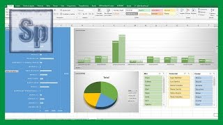 Excel  Cómo hacer gráficos dinámicos y crear un Dashboard con segmentación de datos Español HD [upl. by Erreit331]