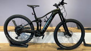 Trek Rail 95 Black Olive E MTB Overview Carbon Fully Mountainbike Ebike Bosch Smart [upl. by Johnnie]