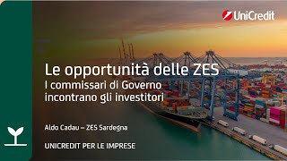 Le opportunità delle ZES focus Sardegna [upl. by Treiber]