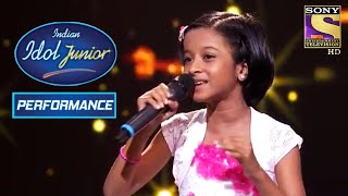 Ranitas Magical Performance On Jhumka Gira Re  Indian Idol Junior 2 [upl. by Tryck]