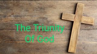 The Triunity Of God ✝️ [upl. by Eenej]