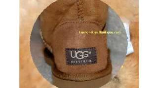 How to Spot fake Ugg Boots REAL pictures [upl. by Venetis]