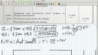 Comptabilité Approfondie Vidéo N 22 Exercices Corrigés [upl. by Lesslie]