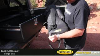 Smittybilt  Security Locking Cargo Box  Jeep Storage [upl. by Regine768]