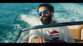 Rocking Star Yash new Look  Yash Pepsi New Ad [upl. by Binni]