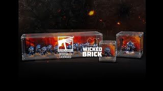 Show Off Your Army in Style With New Warhammer Display Cases From Wicked Brick [upl. by Caplan]