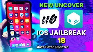 Jailbreak iOS 18 Untethered No Computer  Unc0ver Jailbreak 18 Untethered [upl. by Trawets]