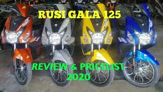 RUSI SCOOTER GALA 125 CASH amp INSTALLMENT PRICE [upl. by Qooraf298]