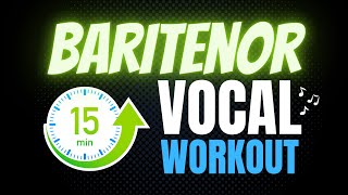 BARITENOR Vocal Workout RANGE  STRENGTH  AGILITY [upl. by Serg410]