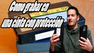 ▷ Como Grabar encima de una cinta de VHS con Protección [upl. by Ahsina]