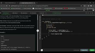 6 GFG POTD solution  POTD  Longest repeating and non overlapping substring in java  07032024 [upl. by Rochkind657]