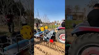 A ridging and film covering machine can meet your planting Unfold [upl. by Oman20]