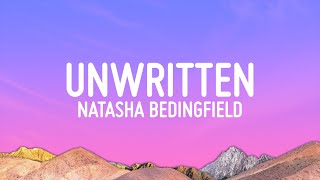 Natasha Bedingfield  Unwritten Lyrics [upl. by Borszcz]