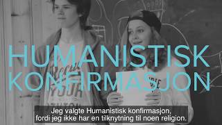 Humanistisk konfirmasjon  møt konfirmantene [upl. by Rebmat]