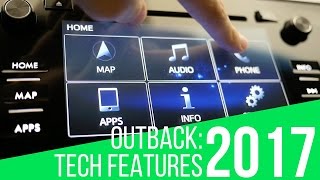 2017 Subaru Outback Tech Features [upl. by Ash]