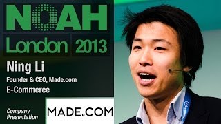 Ning Li  Founder amp CEO Madecom  NOAH13 [upl. by Abbe]