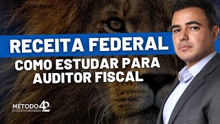 Receita Federal  Como estudar para Auditor Fiscal [upl. by Llertram]