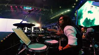 Liza Hanim Feat Aina Abdul  Terus Hidup I All Stars Gegar Vaganza FINAL Drumcam [upl. by Bonny]