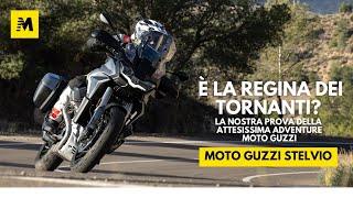 Moto Guzzi Stelvio TEST la nuova regina dei tornanti [upl. by Vonni461]