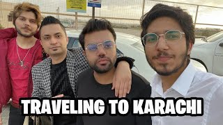 Traveling to Karachi With DuckyBhai MrJayPlays Nadeem Mubarak Official [upl. by Rehpotsirhc]