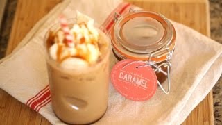 Salted Caramel Syrup for Coffee Recipe  Kin Community [upl. by Foah537]