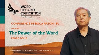 PORTUGUÊS  ENGLISH  CONFERENCE IN BOCA RATON  FL  M 1  The Power of the Word [upl. by Azilem659]