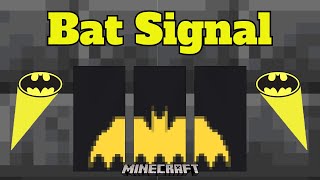 Minecraft Bat Signal  3 Banner Design  Its Banner Time [upl. by Sparhawk389]