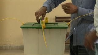 Voting begins in historic Pakistan elections [upl. by Kerman]