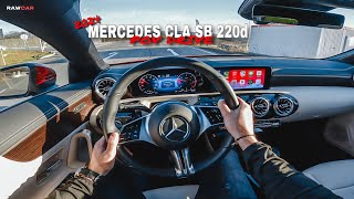 2024 Mercedes CLA 220d Shooting Brake  POV Test Drive 4K [upl. by Bremer]