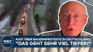 STEFAN AUST ÜBER BAUERNPROTESTE quotDas geht sehr viel tieferquot  WELT Meinung [upl. by Zsa]