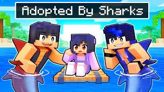 Adopted by SHARK BOYS in Minecraft [upl. by Akehs]