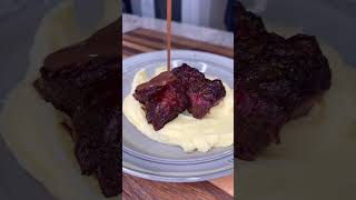 Smoked and braised beef short ribs shorts [upl. by Olen]