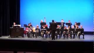 Marina High School Jazz Band March 28 2013 quotKicks N Licksquot by Howard Rowe [upl. by Alwyn426]