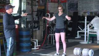 CrossFit  Coach Burgener on Elbows High and Outside [upl. by Rexfourd699]