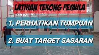 Cara Latihan Tekong Sepak Takraw Pemula [upl. by Olegnaleahcim]